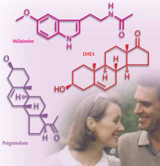 DHEA, Mélatonine, Prégnénolone